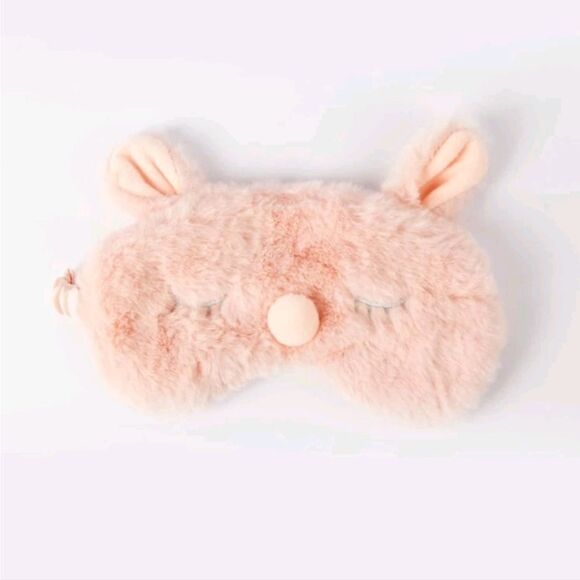 Fuzzy Bunny 🐰 Sleep Mask - Picture 1 of 3